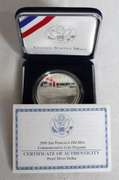 4 Silver Dollar Proofs With Boxs and Papers