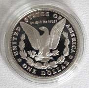 4 Silver Dollar Proofs With Boxs and Papers