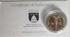 4 Silver Dollar Proofs With Boxs and Papers