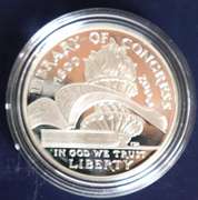 4 Silver Dollar Proofs With Boxs and Papers