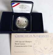 3 Silver Dollar Proofs With Boxs and Papers