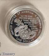 3 Silver Dollar Proofs With Boxs and Papers