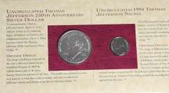 1994 Jefferson Set Missing the Outer Envelope