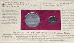 1994 Jefferson Set Missing the Outer Envelope