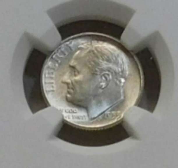 1953 Silver Roosevelt Dime NGC MS-65  GEM