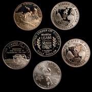 Lot of Modern Comm Half Dollars
