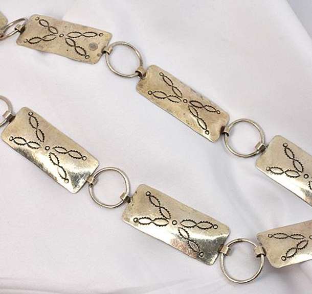 Unusual Sterling Belt