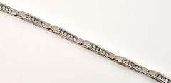 Demure White Gold Diamond Bracelet
