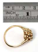 Cute Diamond Cluster Ring