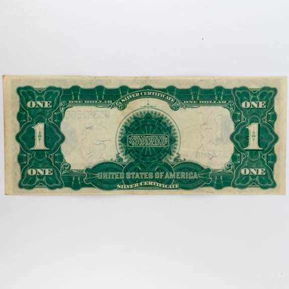 Near Unc 1899 $1 Black Eagle Silver Certificate