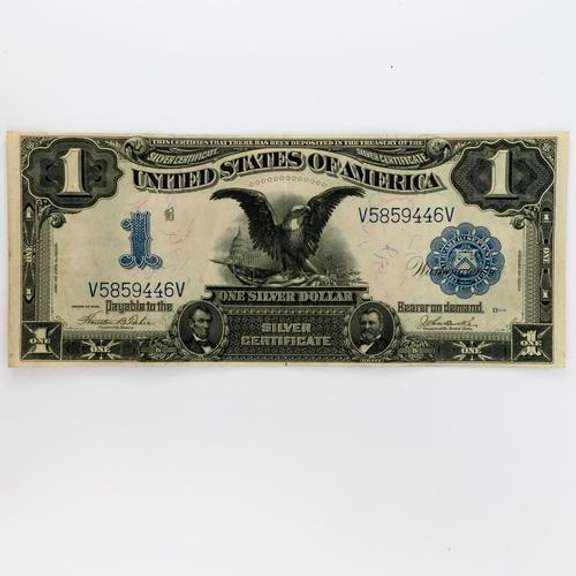 1899 $1 Black Eagle Silver Certificate