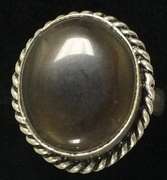 Silver and Natural Stone
