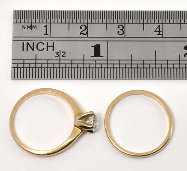 Estate .45 Ct. Diamond Wedding Set