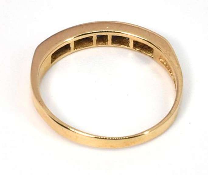 Versatile Channel Set Sapphire Ring