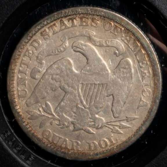 1873 Seated Quarter