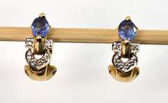 Easy to Wear Tanzanite Earrings