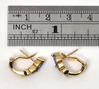 Easy to Wear Tanzanite Earrings