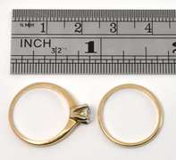 Estate .45 Ct. Diamond Wedding Set