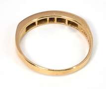 Versatile Channel Set Sapphire Ring