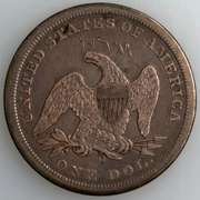 1859 O  Seated Dollar