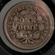 1838 O Seated Gobrecht Dime