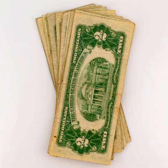 20 Various 1953 & 1963 Series Red Seal $ 2 US Notes