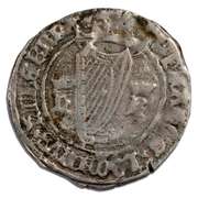Ireland Henry V111 1509-1547 AR Silver Groat