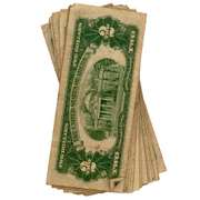 20 Various 1953 Series Red Seal $ 2 US Notes