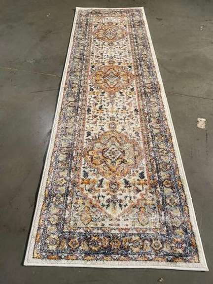 Magnificent  Vintage Reproduction 8 Ft Runner