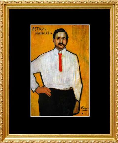 Pablo Picasso, Portrait Of Pedro Manach