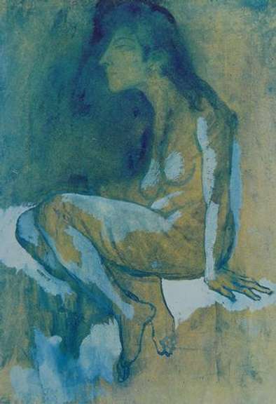 Pablo Picasso, Crouching Woman