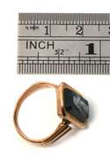 Angelic Cameo Ring in 10K Yellow Gold