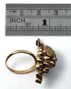 Alluring Grape Ring with Garnets