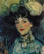 Pablo Picasso, Woman With A Plummed Hat