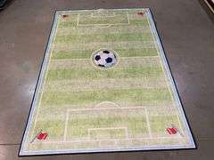 Modern kids Soccer Filed Design 5 x 8