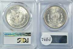 Near Gem BU 1883-O & 1884-O Morgan Dollars. PCGS MS64