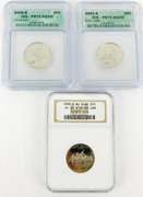 3 Graded U.S. State Quarters