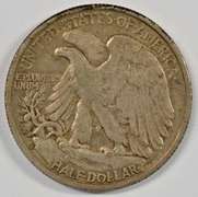 Choice original XF 1933-S Walking Liberty Half Dollar