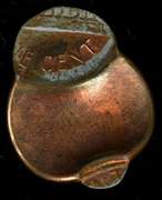 Dramatic Undated Saddle Strike Lincoln Cent Error Cent