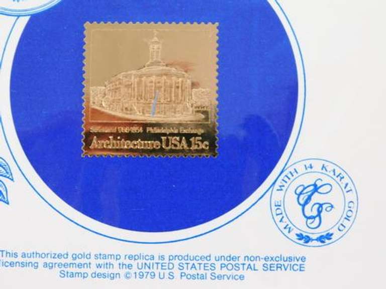4 - 1979 1st Day Covers & 14K Stamps, Architecture