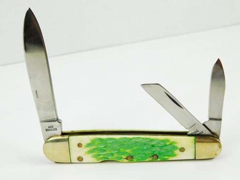Steel Warrior 3-Blade Pocket Knife