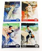4 Panini Diamond Kings Baseball Cards, Great Names