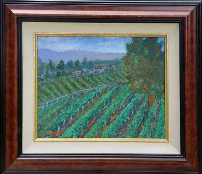 Classic Original Acrylic on canvas by Manor Shadian