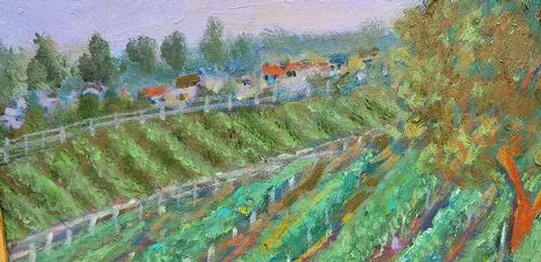Classic Original Acrylic on canvas by Manor Shadian