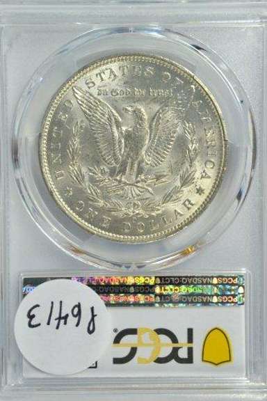 Better Choice BU 1888-O Morgan Silver Dollar. PCGS MS63
