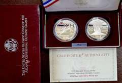 1995 2Coin Proof Cycling & Track $s OGP