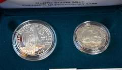 1992 Columbus Proof 2 Coin Commems, OGP
