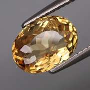 Rich 2.54ct unheated Heliodor Beryl