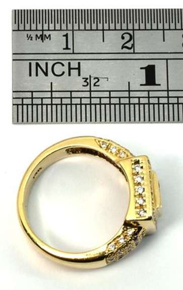 Flashy Modern Diamond Cluster