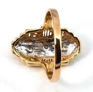 Popular Filigree Ring With Diamonds